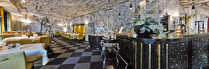 nearby